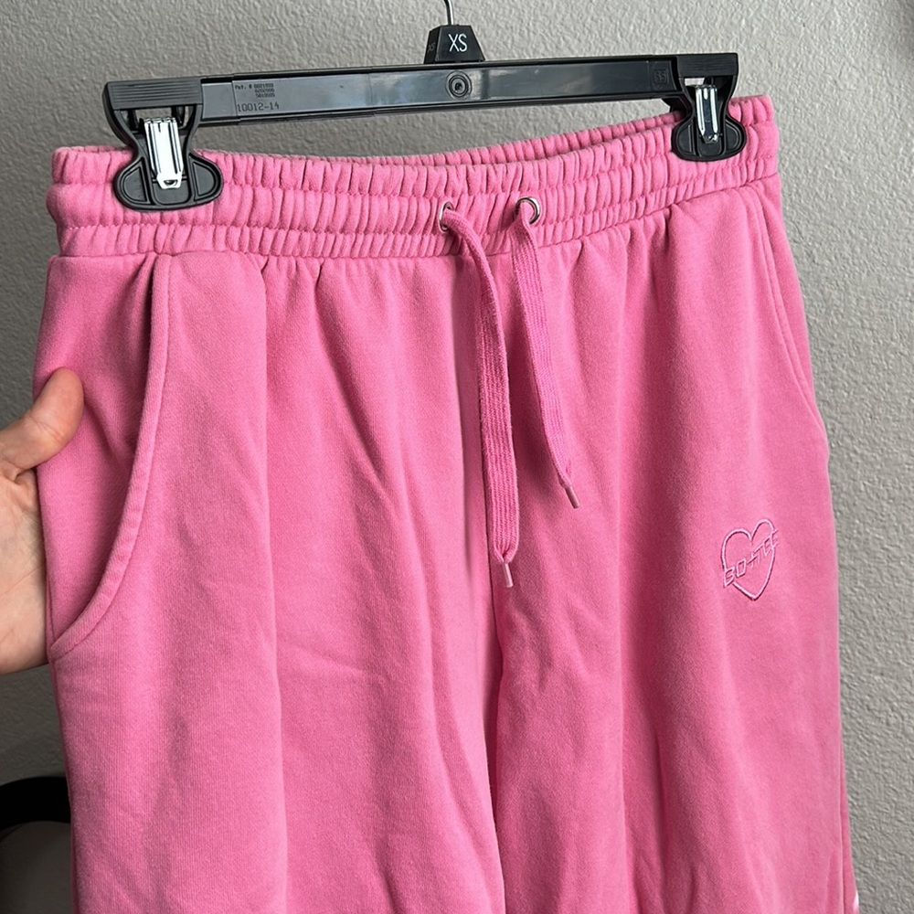 Bo + Tee Pink Sweatpants